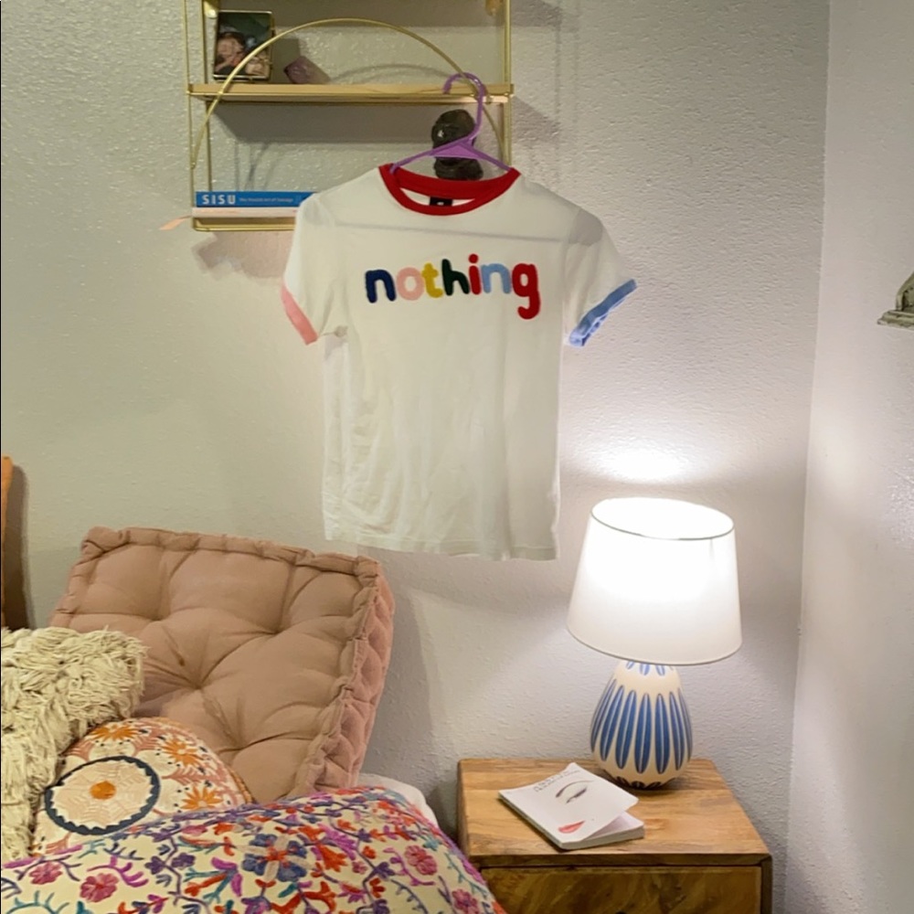 Lazy Oaf “Don’t Hug Me I’m Scared” Nothing tee